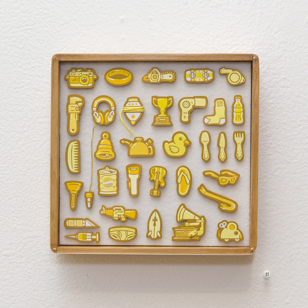 “Tiny Objects” (Yellow) - Spoke Art