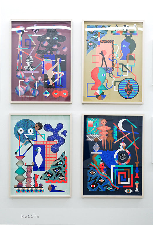 HELL'O - "Untitled 4" - Spoke Art