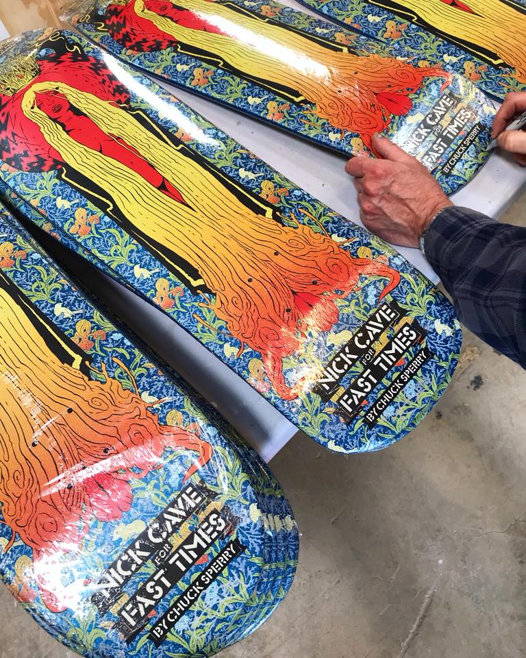 Chuck Sperry – "Heathen Child" Street Deck - Spoke Art