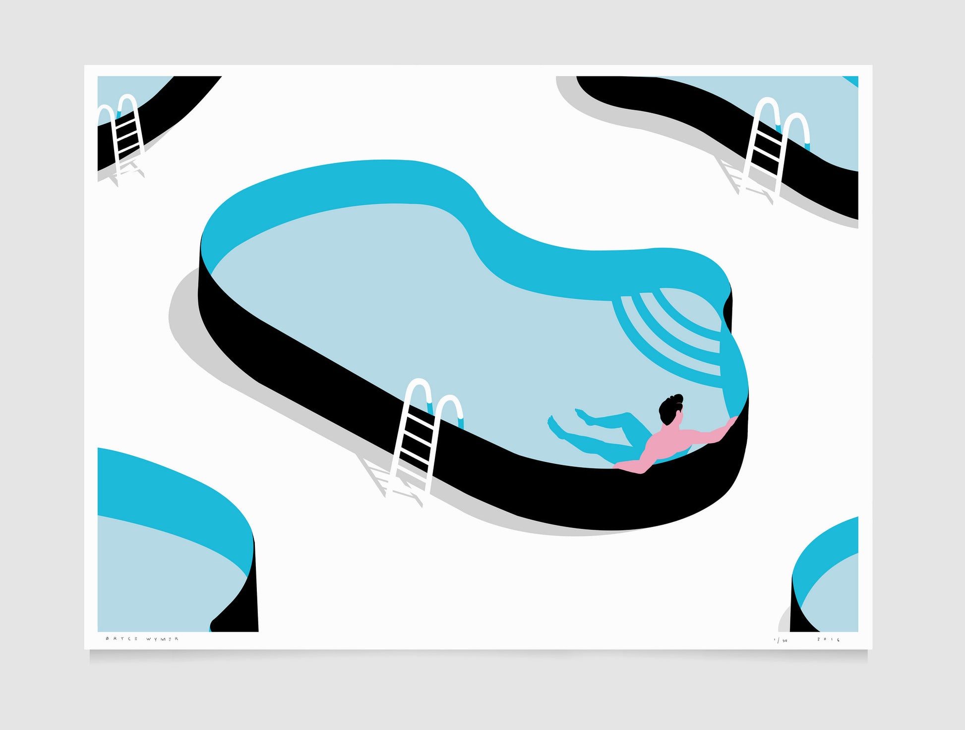 Bryce Wymer - "INFNTY Pool" (Alex) - Spoke Art