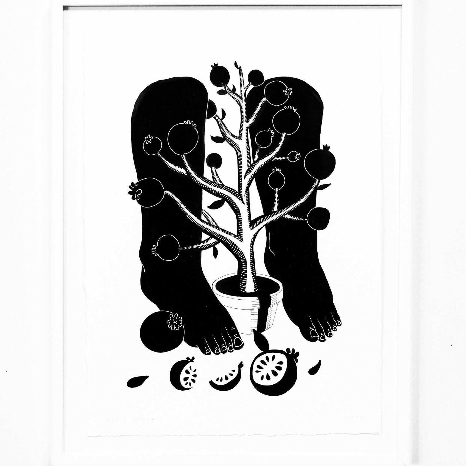 Bryce Wymer - "Pomegranate" - Spoke Art