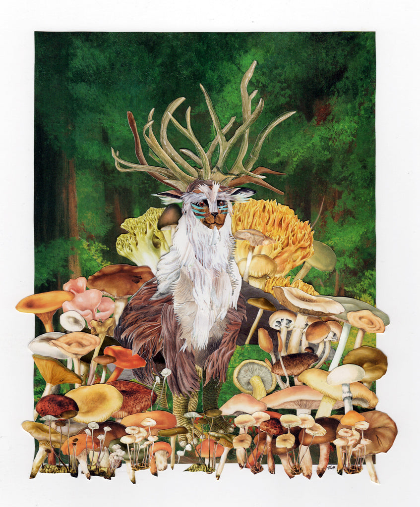Michael Tunk - "Shishi Gami The Forest Spirit" - Spoke Art