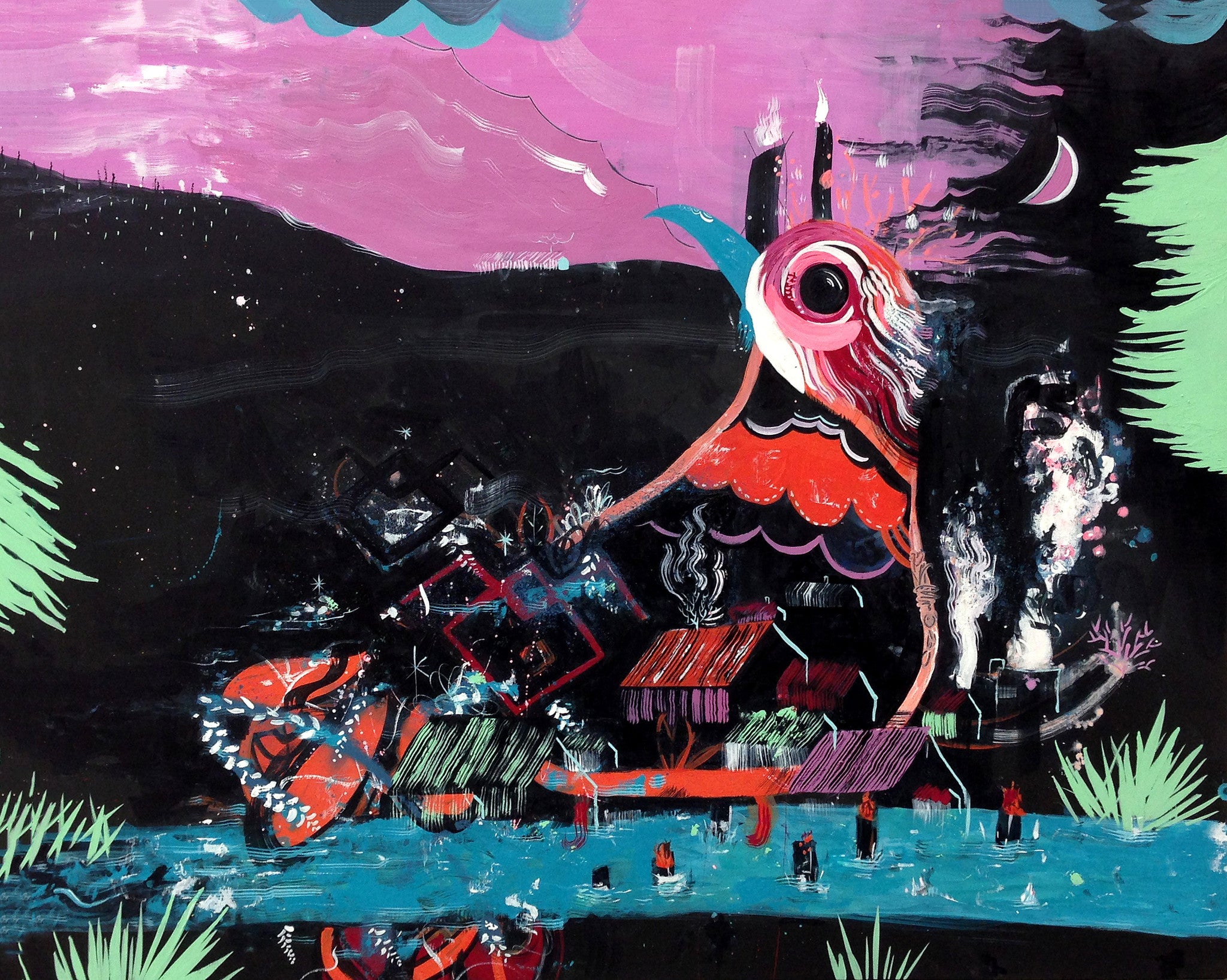 Max Kauffman - "Unanticipated Break At The Mill" - Spoke Art