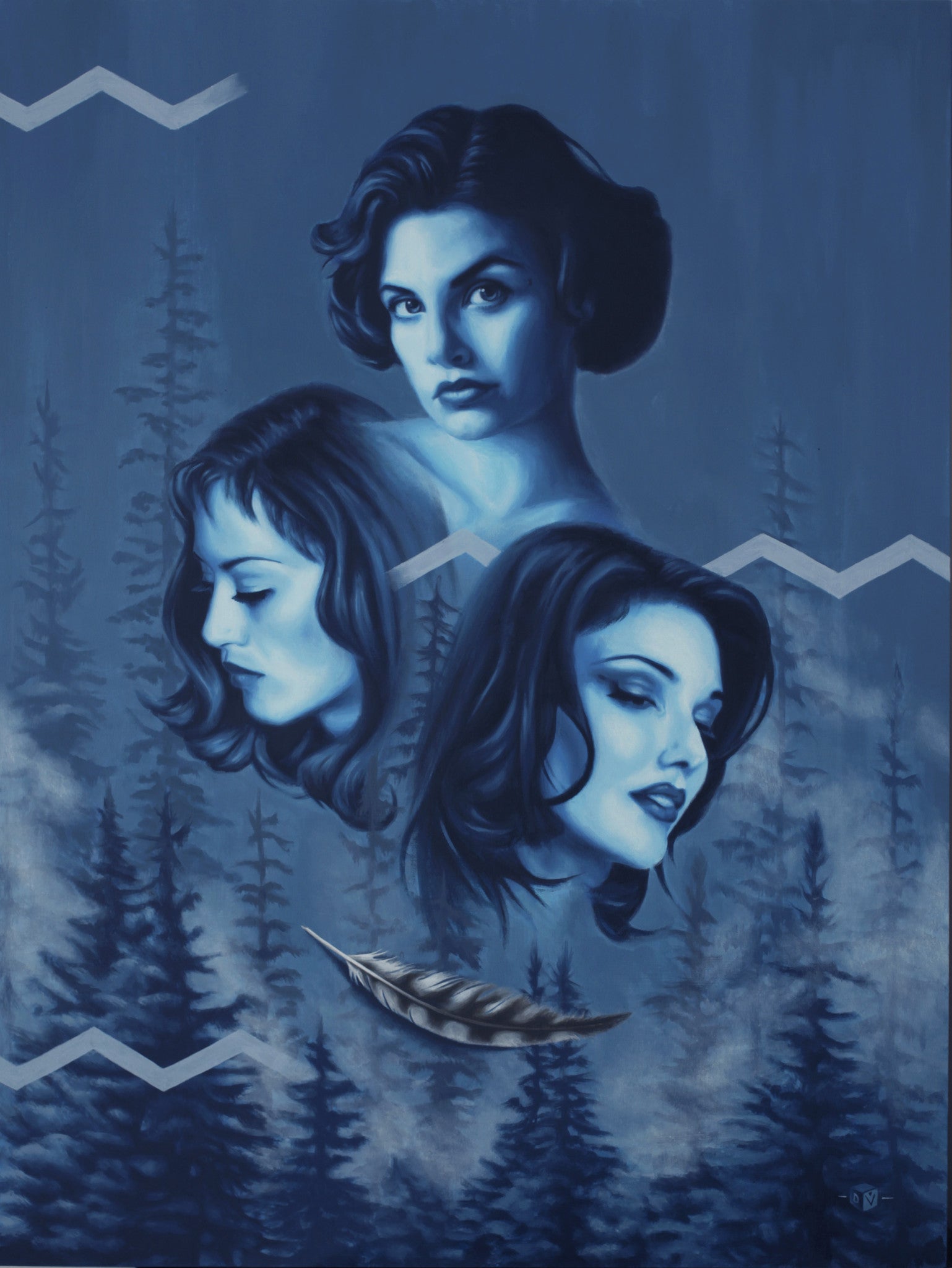 Delphyne V. - "The Spaces in Between" - Spoke Art