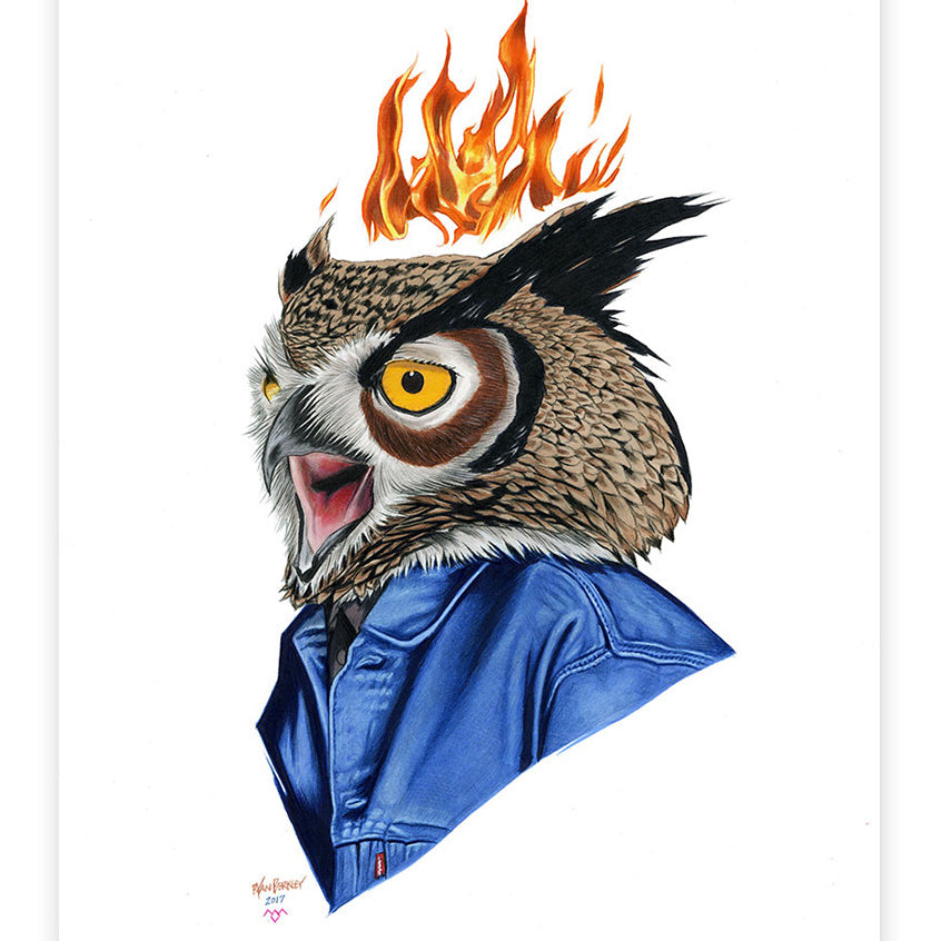 Ryan Berkley - "Killer Bob" (print) - Spoke Art