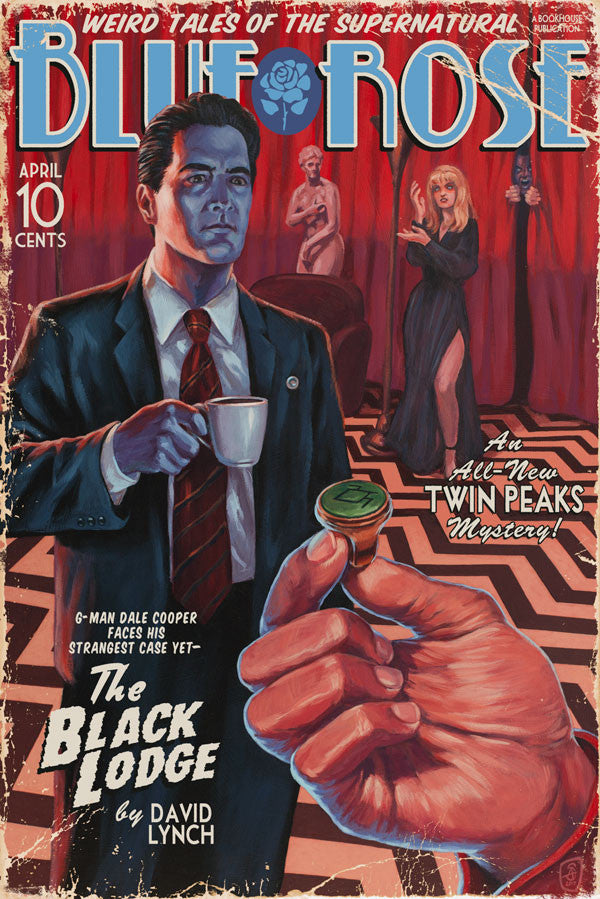 Stephen Andrade - "The Black Lodge (Vintage Pulp Edition)" - Spoke Art