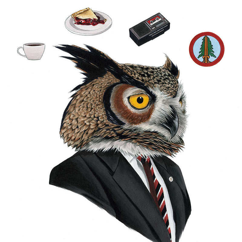 Ryan Berkley - "Agent Cooper" - Spoke Art