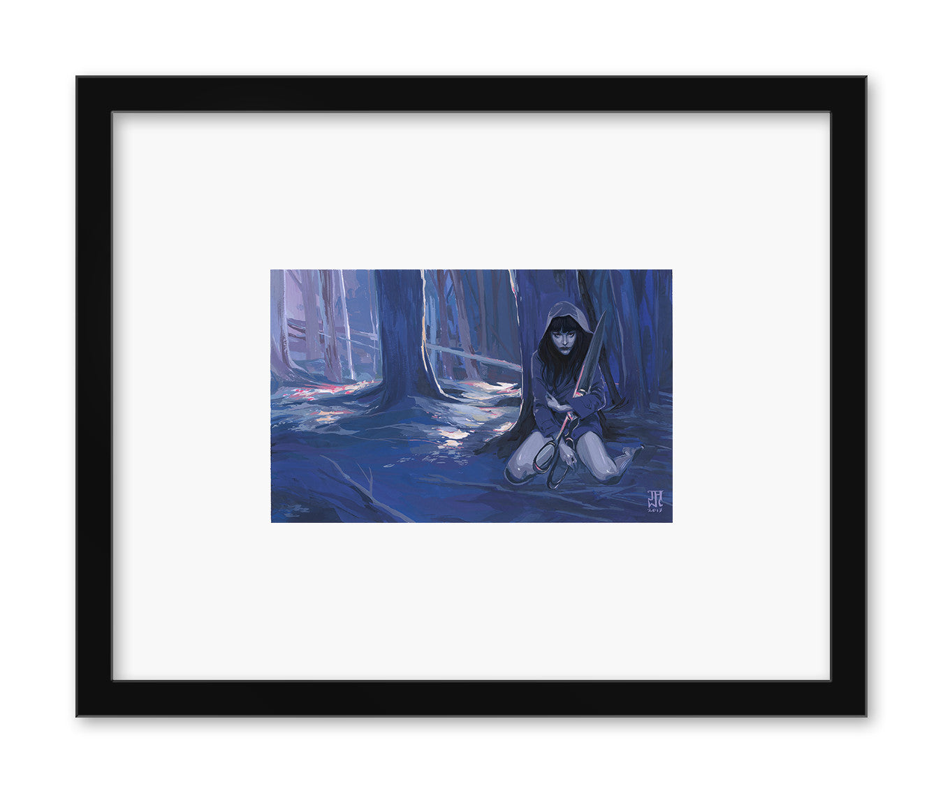 J.A.W. Cooper - "Scissors" - Spoke Art