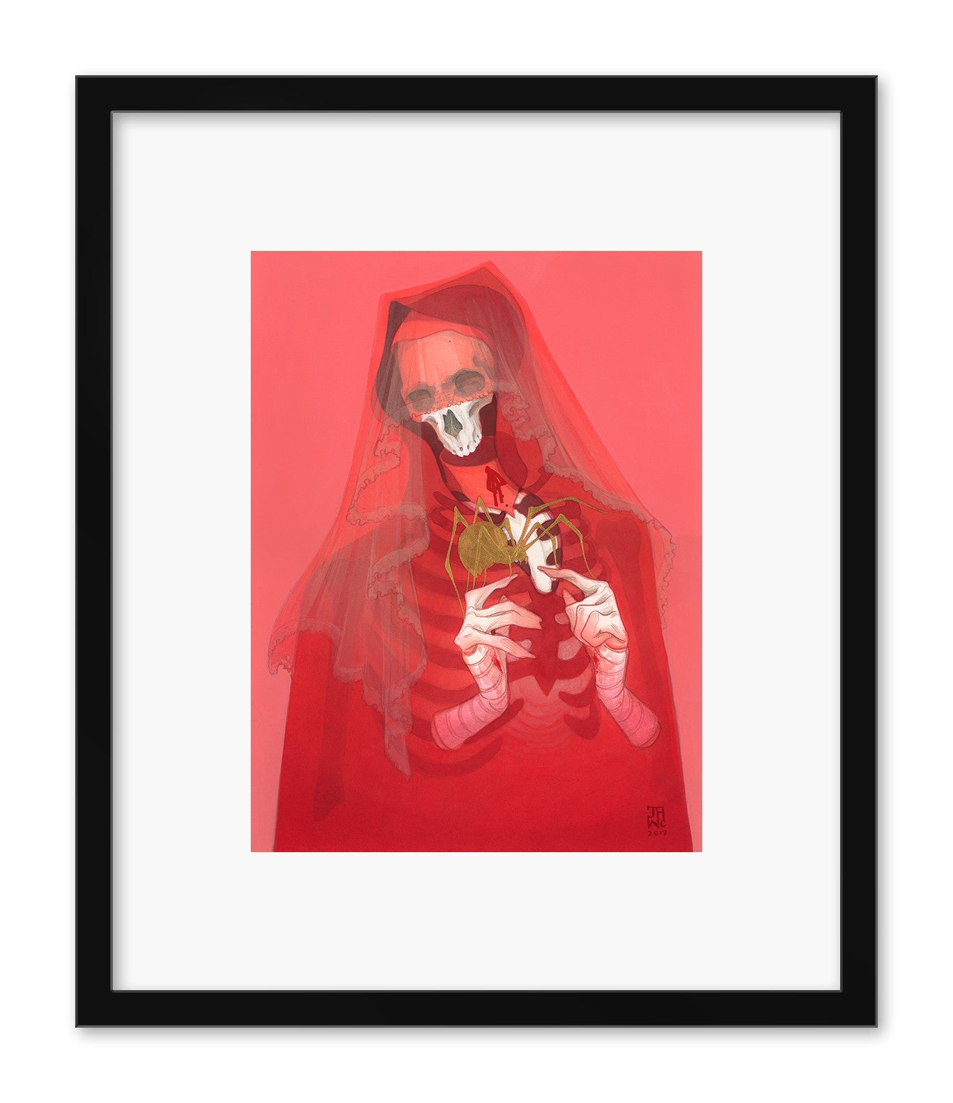 J.A.W. Cooper - "Widow" - Spoke Art