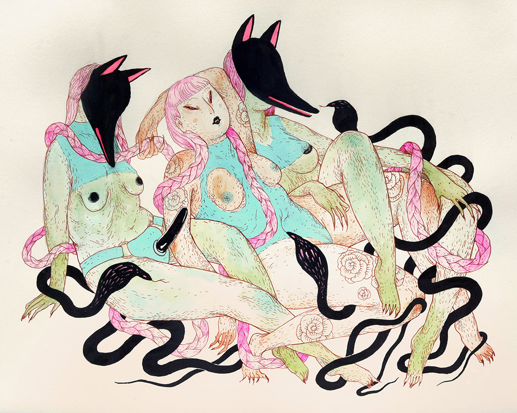 Nomi Chi - "Dogpile" - Spoke Art