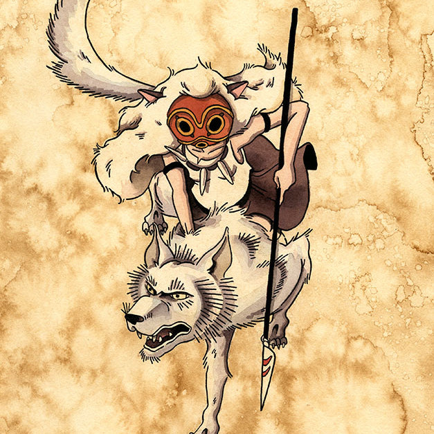 Adam Ziskie  - "Princess Mononoke" - Spoke Art