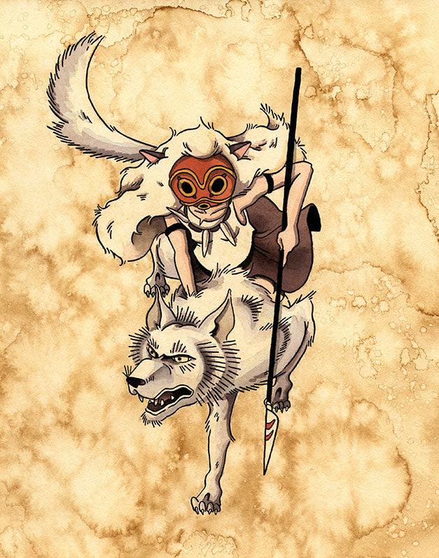 Adam Ziskie  - "Princess Mononoke" - Spoke Art