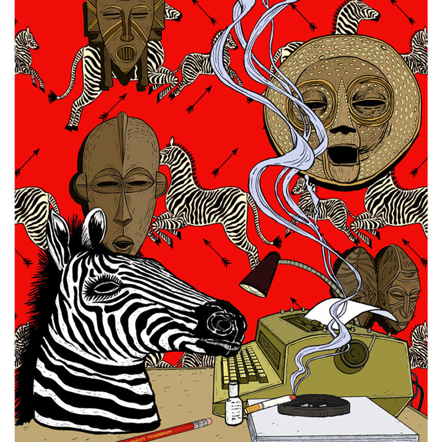 Tom Eglington - "Margot's Masks" - Spoke Art
