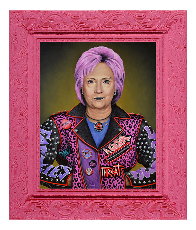 Scott Scheidly - "Punk Hillary" - Spoke Art