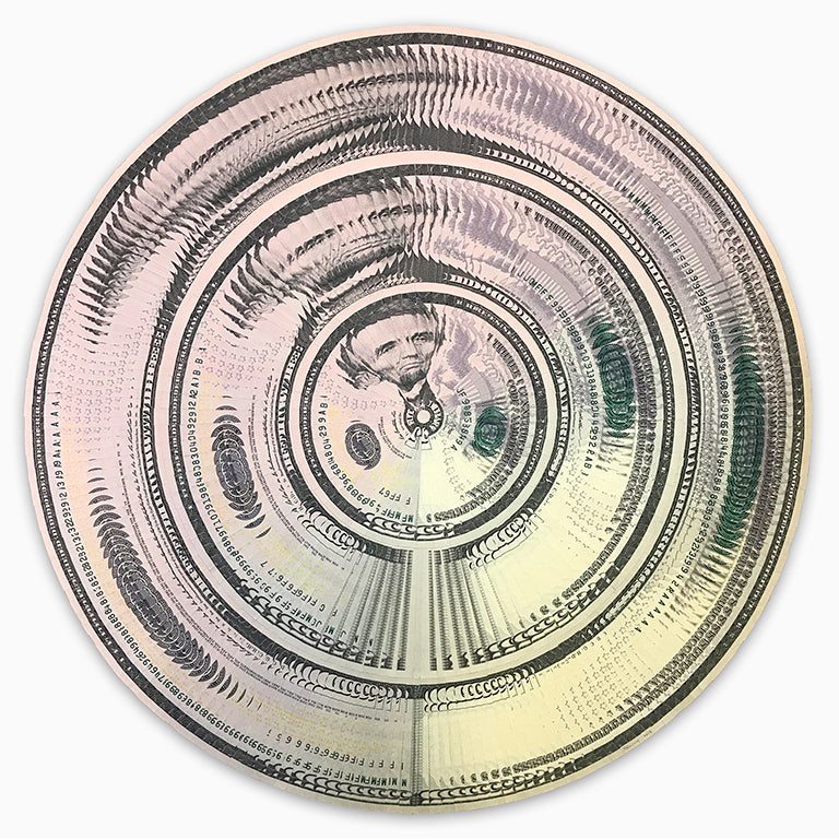Penny - "In A Spin - Five Dollar" - Spoke Art