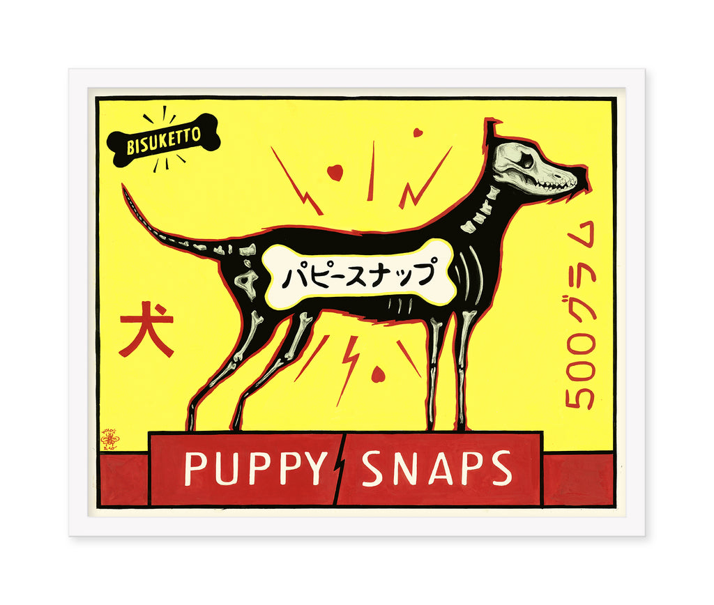 Chris Walker - "Puppy Snaps" Advertising Poster - Spoke Art