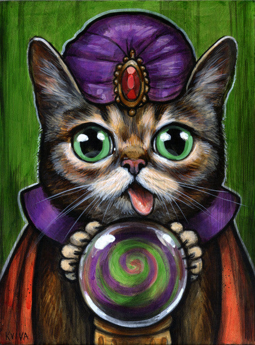 Kelly Vivanco - "The All-Seeing Lil’ Bub" - Spoke Art