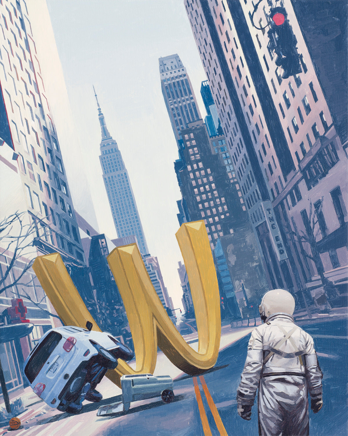Scott Listfield - "M In The Street" - Spoke Art