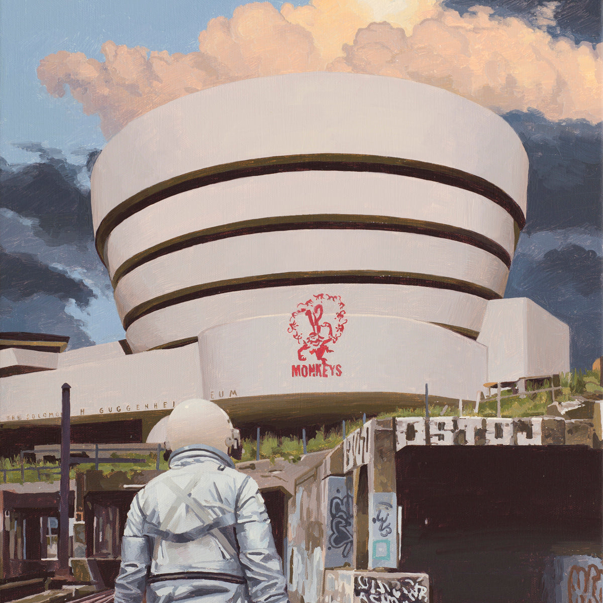 Scott Listfield - "12 Monkeys" - Spoke Art