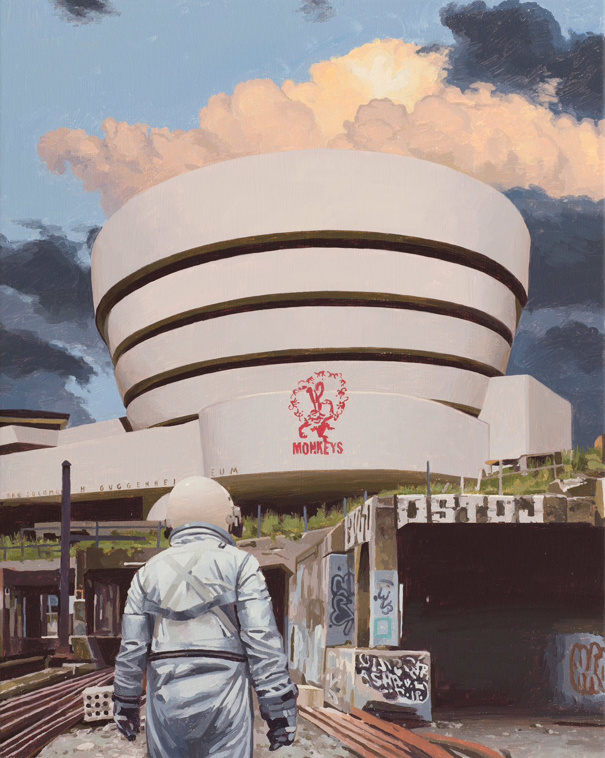 Scott Listfield - "12 Monkeys" - Spoke Art