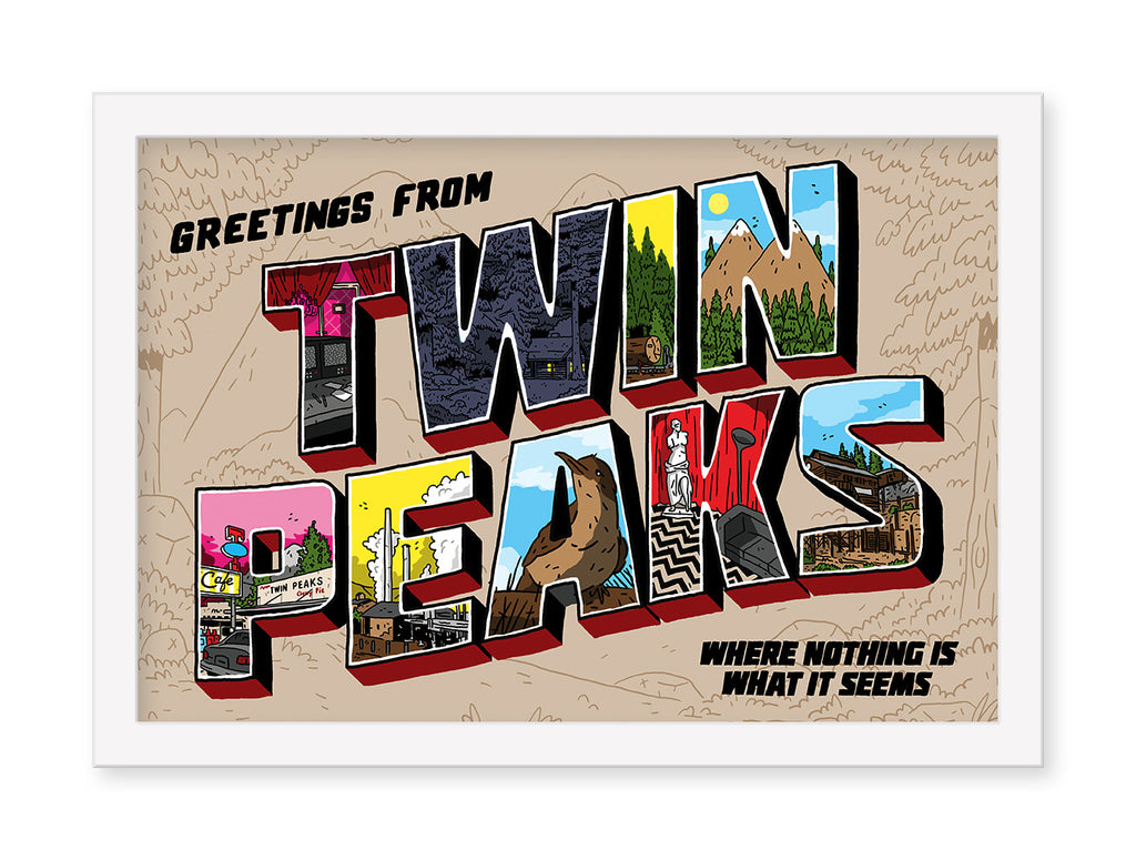 Nick Stokes - "Greetings from Twin Peaks" - Spoke Art