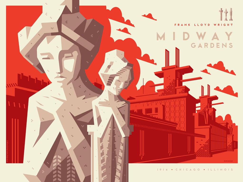 Tom Whalen - "Midway Gardens" - Spoke Art