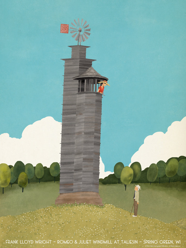 Max Dalton - "Taliesin Romeo & Juliet Windmill" - Spoke Art