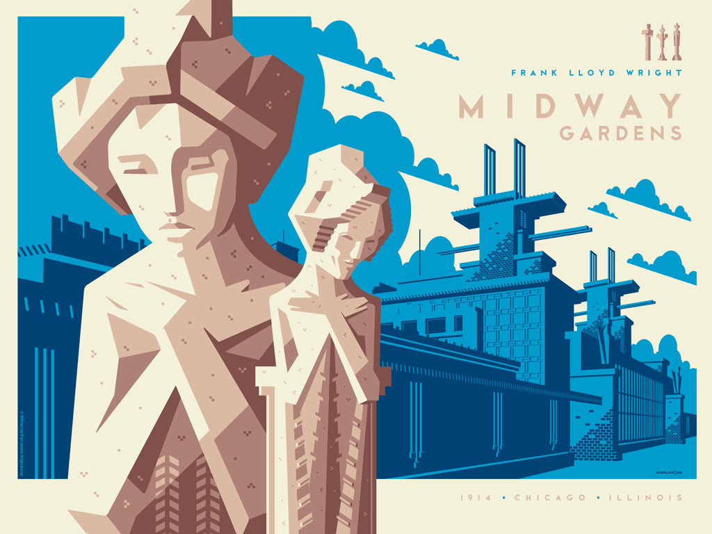 Tom Whalen - "Midway Gardens" - Spoke Art