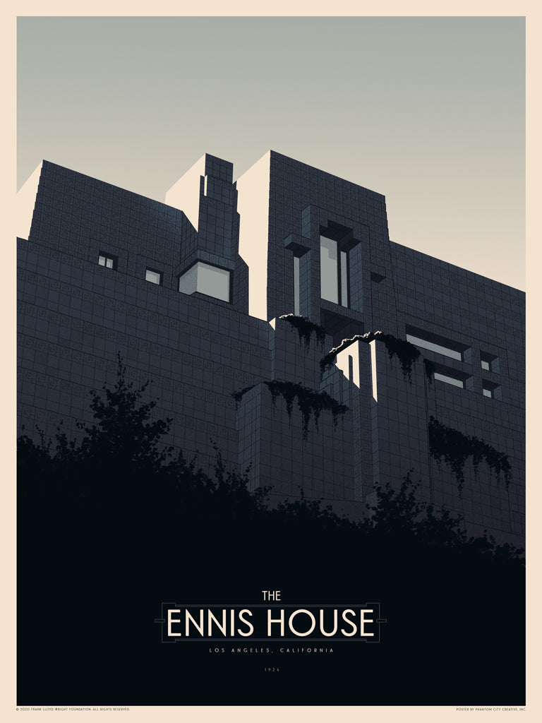 Phantom City Creative  - "Ennis House" - Spoke Art