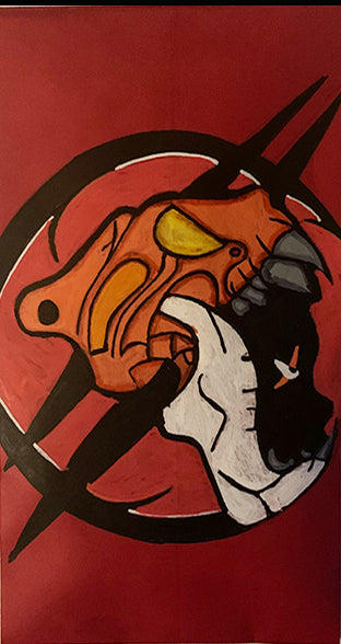 Kush Wright - "Tiger Skull Child" - Spoke Art