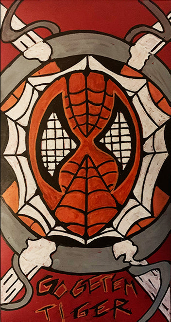 Kush Wright - "Go Get 'Em Tiger Spider Man" - Spoke Art