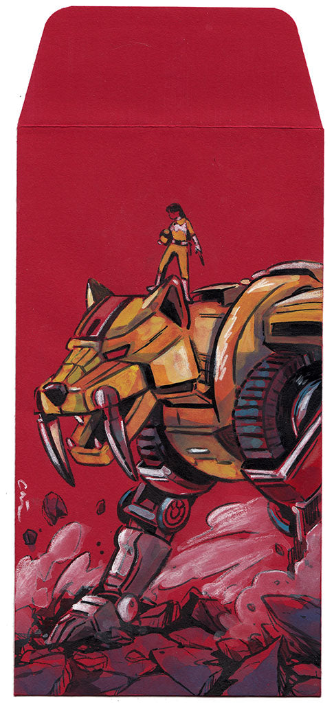 Louie Chin - "Saber-Tooth Tiger" - Spoke Art