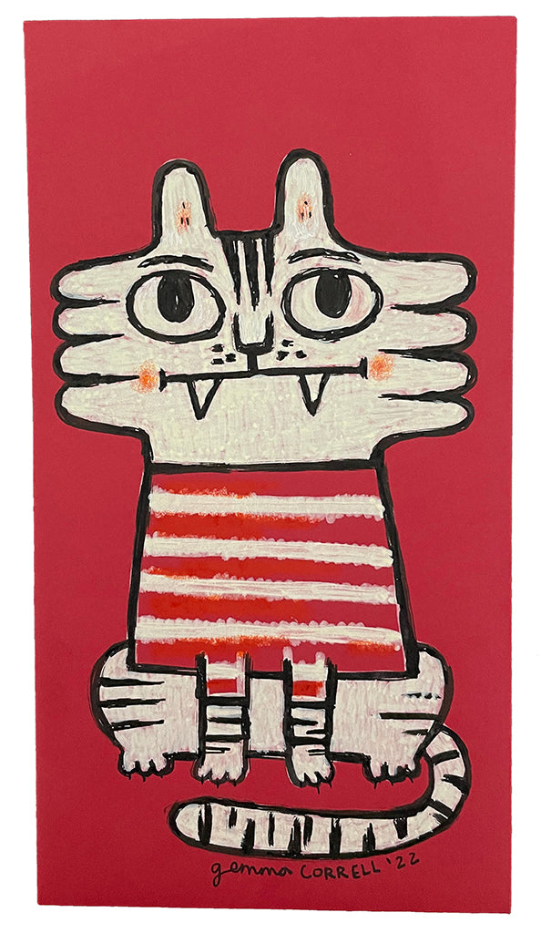 Gemma Correll - "Stripes on Stripes 1" - Spoke Art