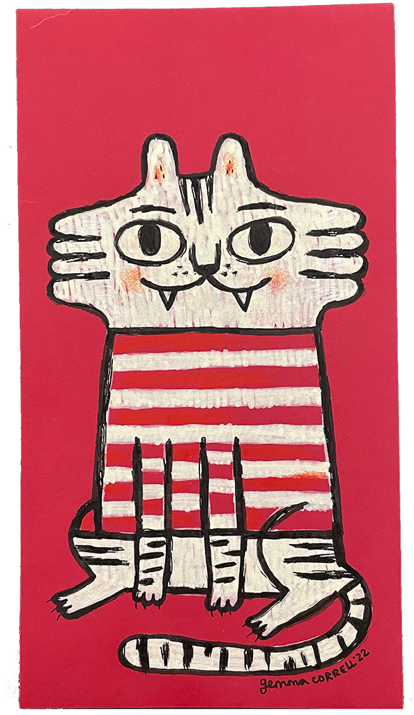 Gemma Correll - "Stripes on Stripes 3" - Spoke Art