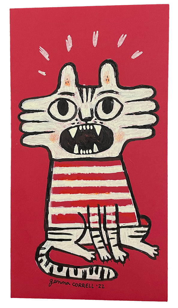 Gemma Correll - "Stripes on Stripes 2" - Spoke Art