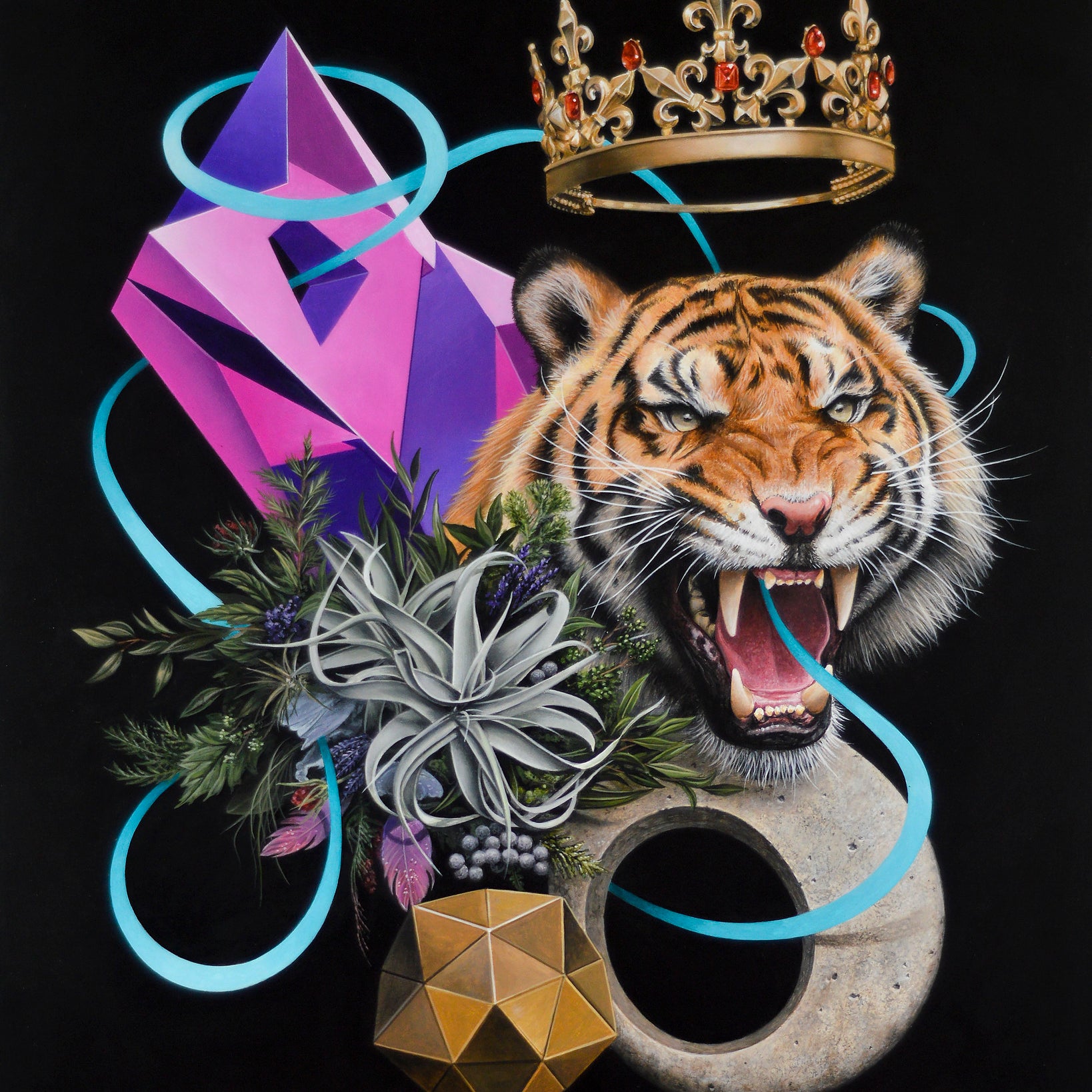 Scott Scheidly - "Entanglement #7" - Spoke Art
