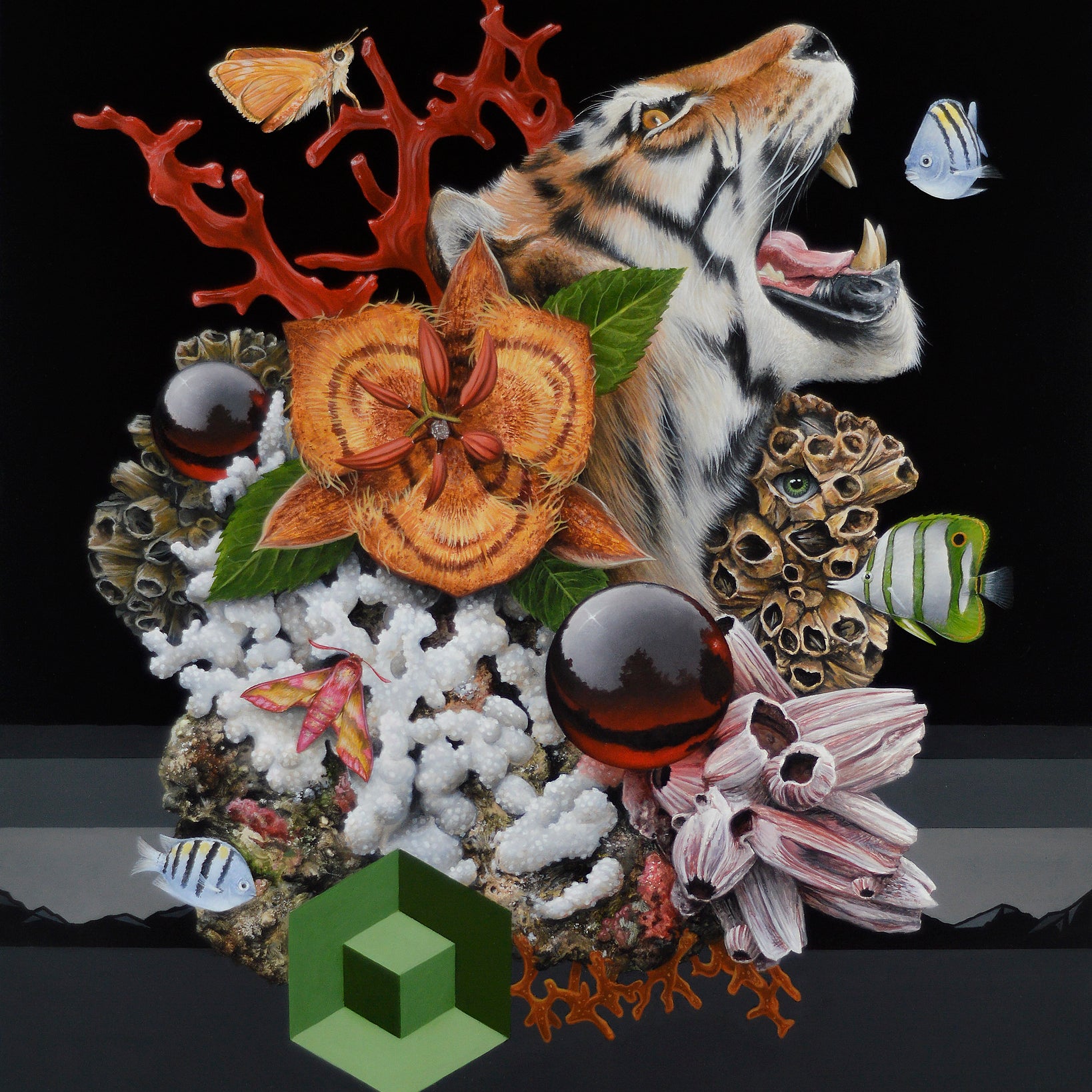Scott Scheidly - "Entanglement #12" - Spoke Art