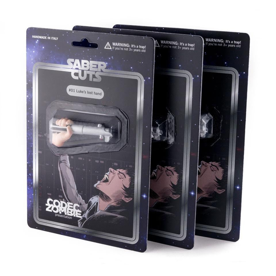 CodecZombie - "Saber Cuts 01: Luke's Hand" - Spoke Art