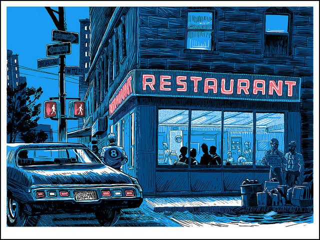 Tim Doyle - "Big Salad" Framed - Spoke Art