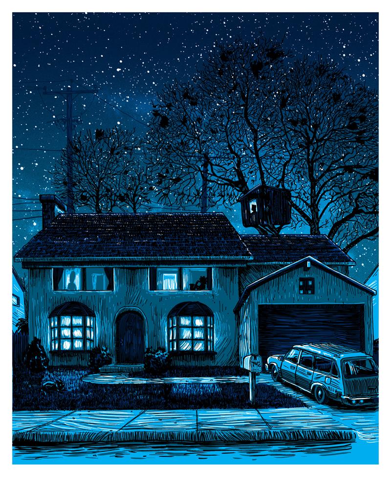 Tim Doyle - "742 Evergreen Terrace" - Spoke Art