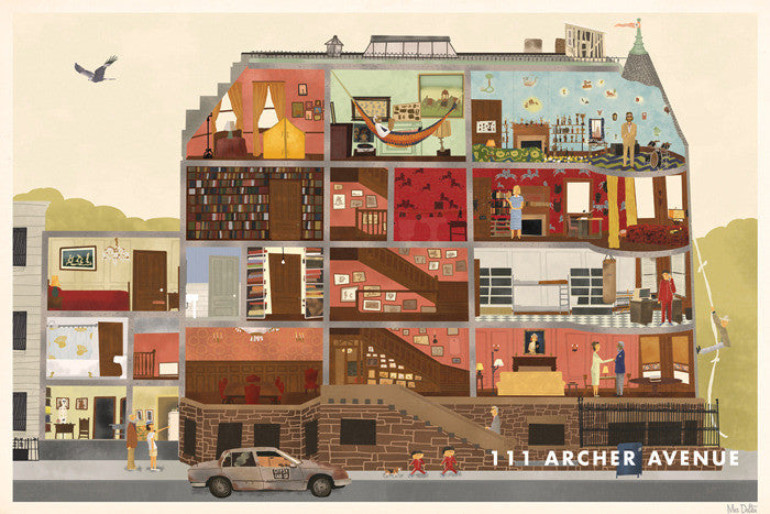Max Dalton - "111 Archer Ave." - Spoke Art