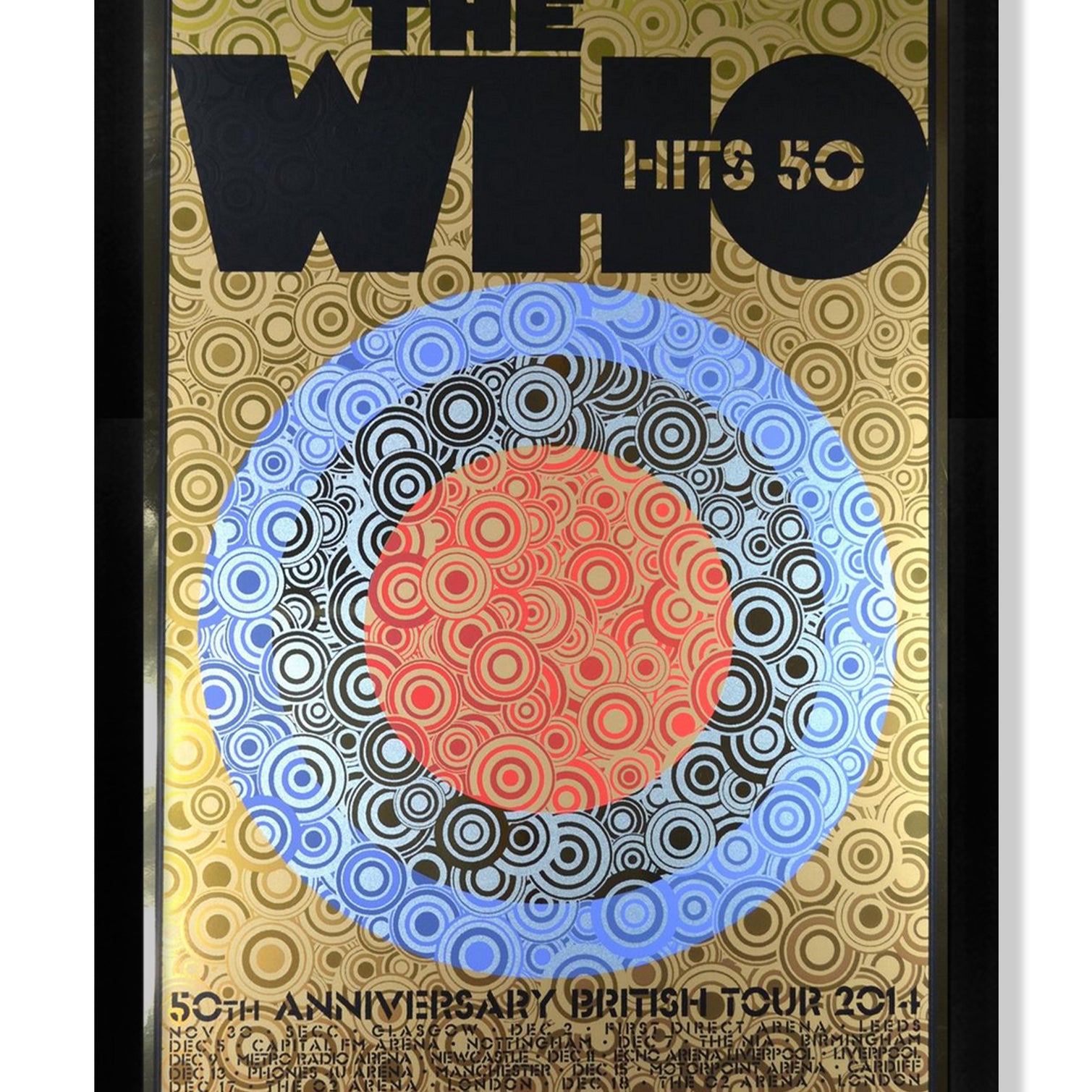 Chuck Sperry - "The Who, 50th Anniversary British Tour" - Spoke Art