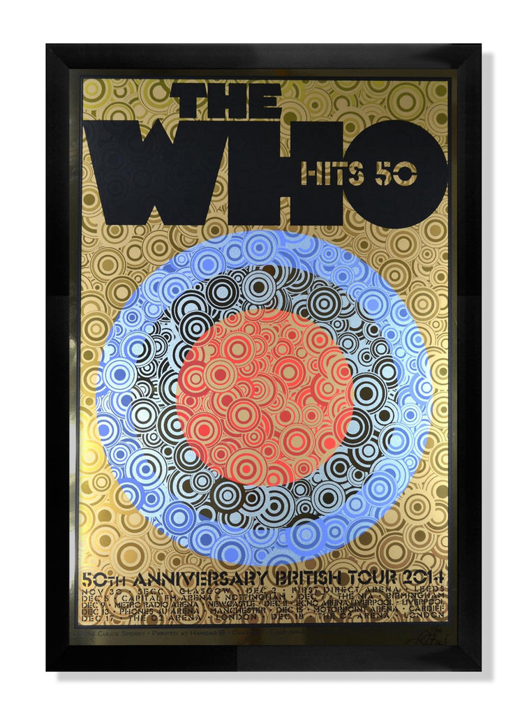 Chuck Sperry - "The Who, 50th Anniversary British Tour" - Spoke Art