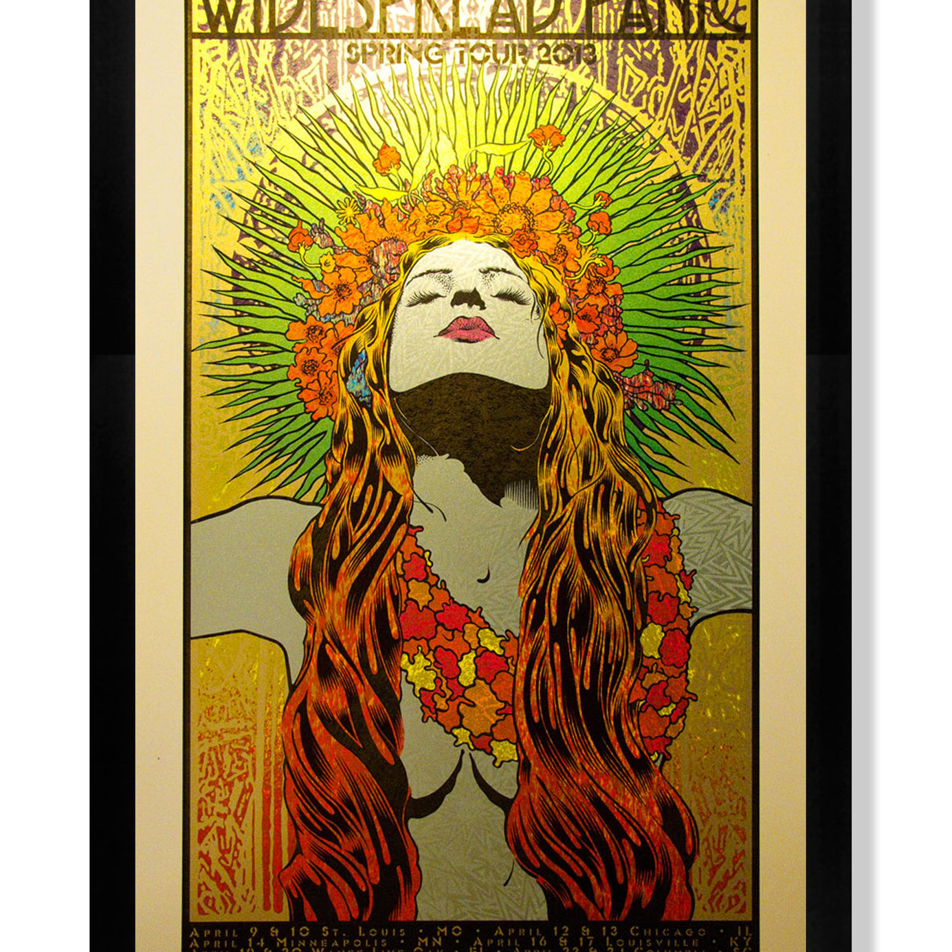 Chuck Sperry - "Widespread Panic, Spring Tour, 2013" - Spoke Art
