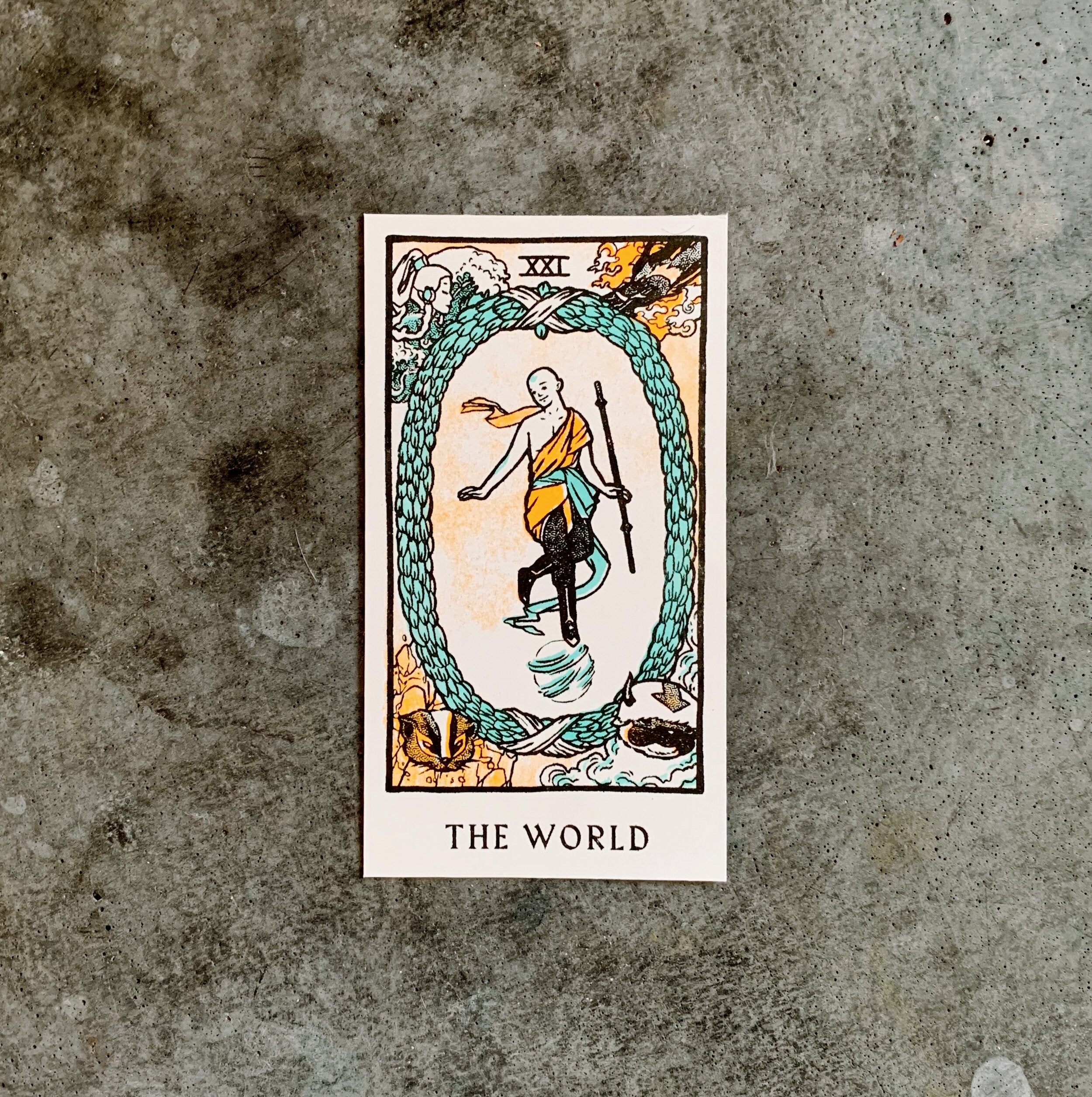 Brighton Ballard - "Avatar The Last Airbender: Air and Spirits Tarot Card Set" - Spoke Art