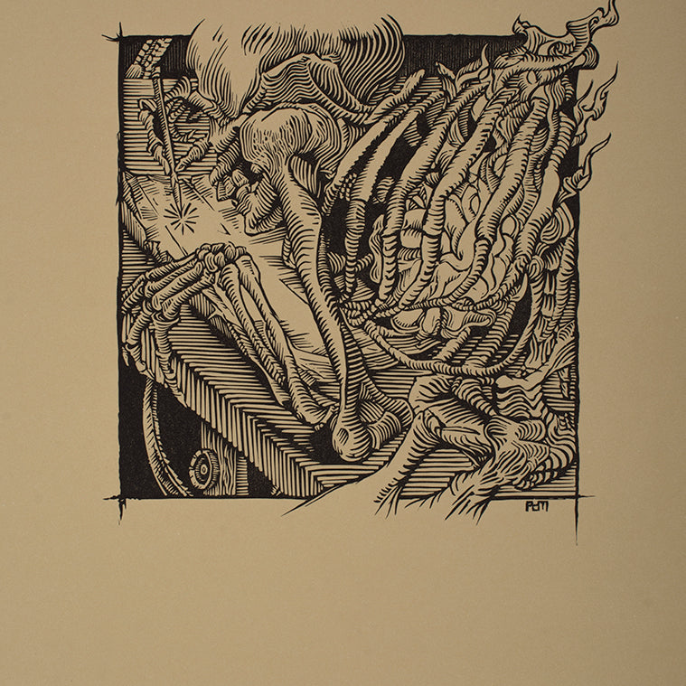 A.J. Masthay - "Fire in the Belly" print - Spoke Art