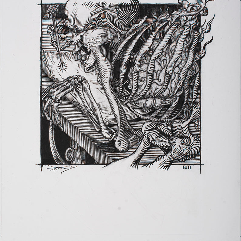 A.J. Masthay - "Fire in the Belly" - Spoke Art