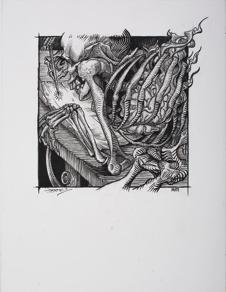 A.J. Masthay - "Fire in the Belly" - Spoke Art