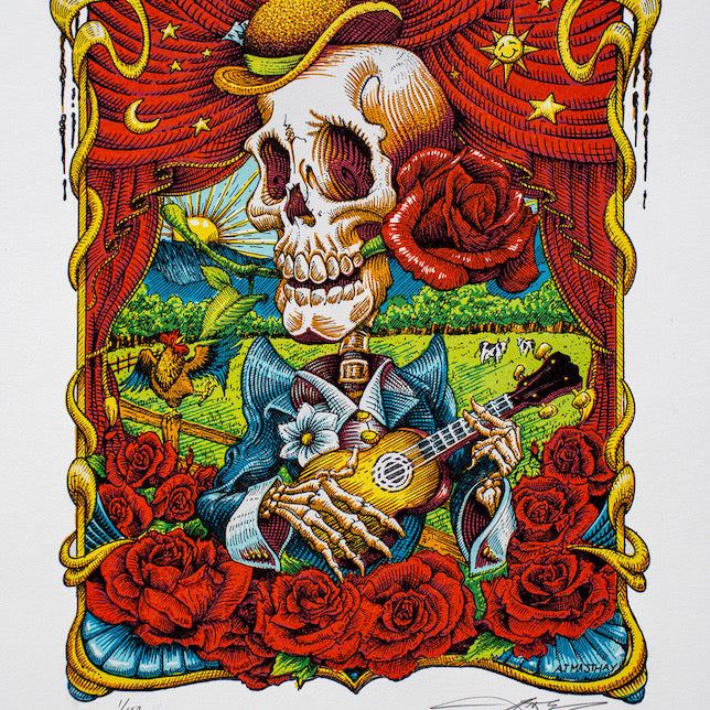 AJ Masthay - "The Vagabond Minstrel" - Spoke Art
