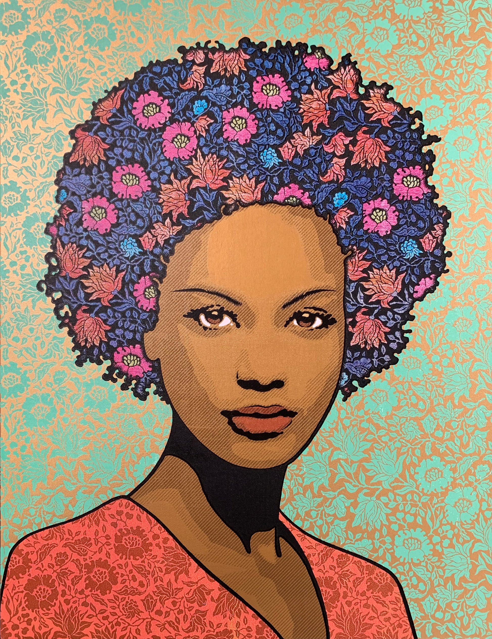 Chuck Sperry -  Athena (canvas) - Spoke Art